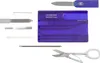 Victorinox SWISSCARD blau transparent Produktbild-Vorschau 2