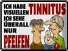 vianmo Blechschild 30x40 cm Ich habe visuellen Tinnitus Produktbild-Vorschau 1