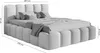 Selsey Cloudy II - Polsterbett mit Lattenrost und Produktbild-Vorschau 4