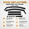 Set van 4 windschermen voor Mercedes M-klasse / GLE (W166), Productafbeelding-voorbeeld 3