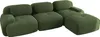 Modulares rahmenloses Ecksofa aus Cordstoff, ohne Montage, Produktbild-Vorschau 6