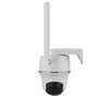 A white security camera with a black lens and a white antenna is shown against a white background. Anteprima dell’immagine prodotto