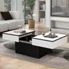 VOWNER Couchtisch, modern und ausziehbar, mit 2 Stauräumen Produktbild-Vorschau 6