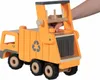 Goki 55848, Müllwagen, 3 Jahr(e), Holz, Metall, Gelb, Produktbild-Vorschau 1