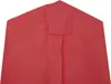 A close-up view of the top corner of a red umbrella cover. Produktbild-Vorschau