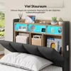 KIMENICH Polsterbett mit LED Beleuchtung, Bett mit Produktbild-Vorschau 6