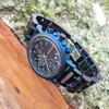 Holzwerk BALVE Herren Holz & Edelstahl Chronograph, Uhr mit Produktbild-Vorschau 4