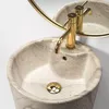 Lavabo Monolitico Rea Blanka Natural Matt Anteprima dell’immagine prodotto 2