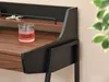 Close-up of a desk with a glass of drink and keys. Náhled obrázku produktu