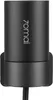 A close-up studio shot of a black cylindrical electronic device with a brand logo on it. Produktbild-Vorschau