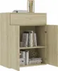 vidaXL Kredens dąb sonoma 60x30x75 cm materiał Podgląd zdjęcia produktu 19