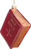 BRUBAKER Bibel Rot - Handbemalte Weihnachtskugel aus Glas - Produktbild-Vorschau 2