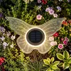 Lampada da parete solare a LED a forma di farfalla Anteprima dell’immagine prodotto 8