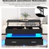 okwish hydraulisch höhenverstellbarer Couchtisch Produktbild-Vorschau 9