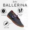 Gemini Damen Ballerina blau Größe 39 Produktbild-Vorschau 5