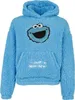 Sesame Street Kapuzenpullover Damen Krümelmonster blau L Produktbild-Vorschau 1