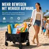 120L Klappbarer Outdoor Wagen mit Rollen, Outdoor-Trolley Produktbild-Vorschau 4