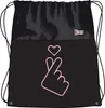 Zaino scolastico K-POP Lover St.Right - Set da 3 pezzi nero Anteprima dell’immagine prodotto 5