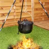 Padella smaltata Ambiance con coperchio per barbecue Ø 20 Anteprima dell’immagine prodotto 6