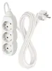 Steckdosenleiste 3 m / 3 Steckdosen / weiß / PVC / 1,5 mm2 Podgląd zdjęcia produktu