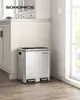 SONGMICS Odpadkový koš 30L Pedálový koš 2 x15L Nerezový Náhled obrázku produktu 1