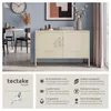 tectake® Sideboard Baker Kippschutz, höhenverstellbare Füße Produktbild-Vorschau 2