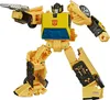 A yellow Transformers action figure is posed dynamically against a white background. Podgląd zdjęcia produktu