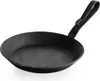 Brat- Servierpfanne Ø 20 cm Eisen mit gebogenem Hakenstiel Produktbild-Vorschau 1