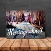 Schneepfad Hereingeschneit Metallschild in 15x20 cm Produktbild-Vorschau 4