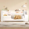 Tagesbett 90x200 cm ausziehbar auf 180x200 cm, gepolstert Produktbild-Vorschau 3