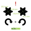 2 x 46,7 CM nože do kosačky MTD 742-04020 / 742-04021, Náhľad obrázku produktu 3