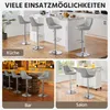 Yaheetech 2er Barhocker-Set Verstellbare Sitzhöhe 61,5 cm - Produktbild-Vorschau 9
