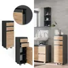 Střední skříňka Vicco J-Shape Zlatý mocný dub 30 x 95 cm, Náhled obrázku produktu 2
