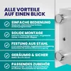 DEUBA®  Cassaforte Elettronica con Combinazione 31x20x20cm Anteprima dell’immagine prodotto 8