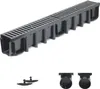 1m Entwässerungsrinne Tiefe 148mm Belastungsklasse C250, Produktbild-Vorschau 1
