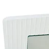 Merax moderner quadratischer Wandspiegel 80x80 cm, weißer Produktbild-Vorschau 7