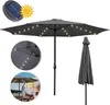 EINFEBEN 3m Sonnenschirm mit LED Solar Marktschirm mit Produktbild-Vorschau 1