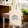 Mr. & Mrs. Panda Tote Bag Narwal - Transparent - Geschenk, Produktbild-Vorschau 5