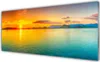 Acrylglasbilder 125x50 Wandbild Druck Meer Sonne Landschaft Produktbild-Vorschau 1