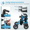 COSTWAY 2v1 skládací kolečkové křeslo a invalidní vozík se Náhled obrázku produktu 4