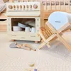 Kinder Küchenzubehör - Holz-Abtropfgestell mit Zubehör, Produktbild-Vorschau 11