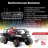 COSTWAY Auto elettrica a 2 posti con pianale di carico Anteprima dell’immagine prodotto 5