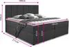 Boxspringbett Star mit Topper, Bonell-Matratze und 2 Produktbild-Vorschau 4