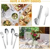 10 Stück Servierutensilien Set, Edelstahl Besteck Set Produktbild-Vorschau 2