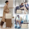 Reisetasche 46x32x23 handgepäck mit Schuhfach Tasche Produktbild-Vorschau 2