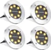 Tianpeng 4 x LED Solarlampe Bodeneinbaustrahler Solar Produktbild-Vorschau 1