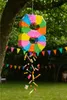 Relaxdays Pinata Zahl 8, Regenbogenpinata Geburtstag, HBT: Produktbild-Vorschau 2