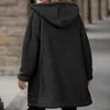 ASKSA Damen Mantel Winter Fleecejacke Lang Warm Produktbild-Vorschau 5