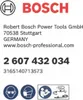 Bosch 2607432034 Bosch Flachfaltenfilter PES GAS 35 oder 55 Voir les images du produit 7