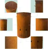Relaxdays Braciere, acciaio Corten, effetto ruggine, A x P: Anteprima dell’immagine prodotto 5